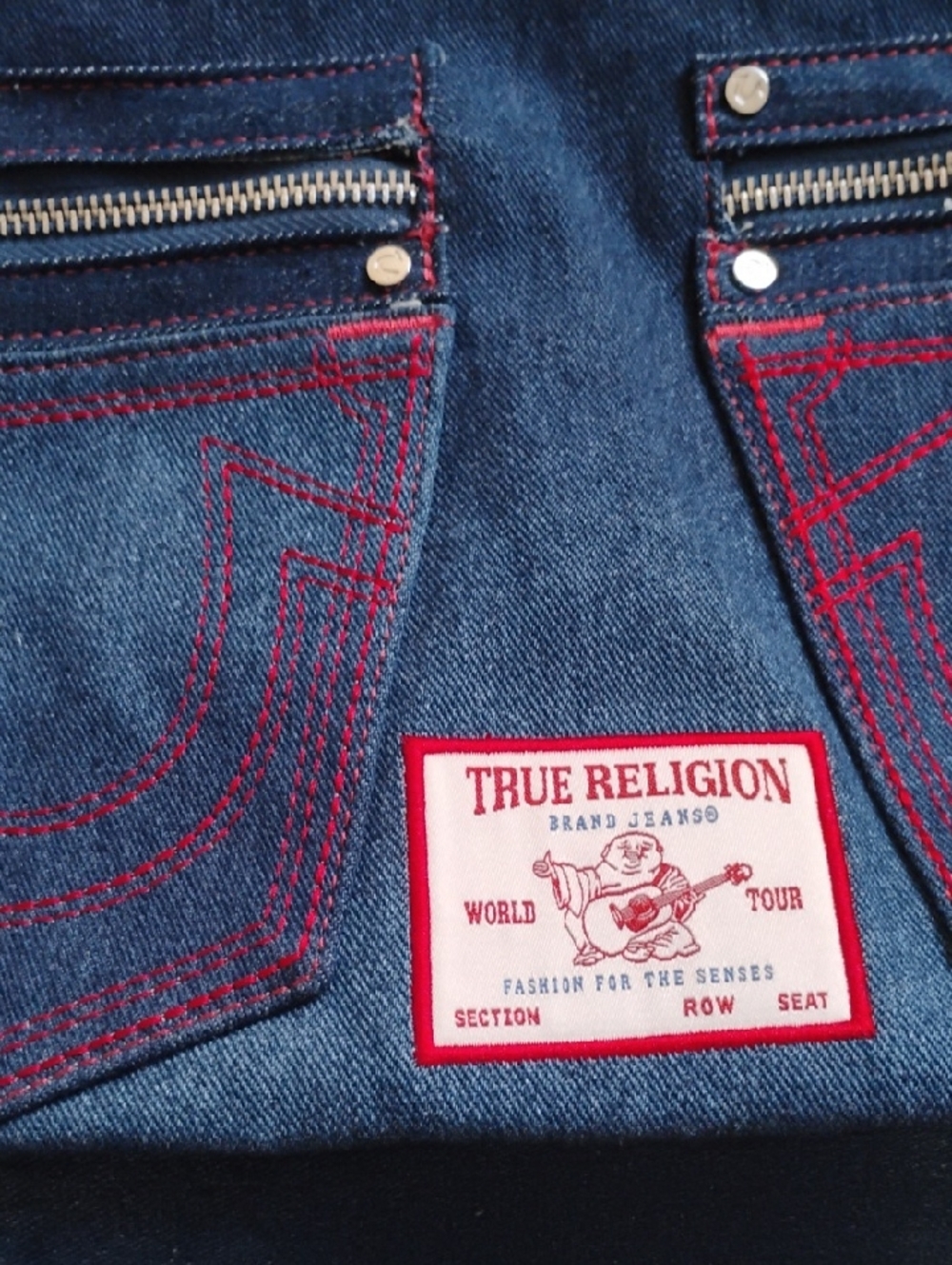 NWT True Religion Denim Bag - Picture 2 of 11